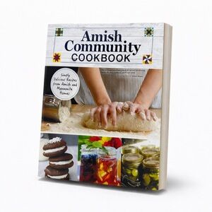 Amish Community Cookbook Spiral Bound Comfort Food Recipes